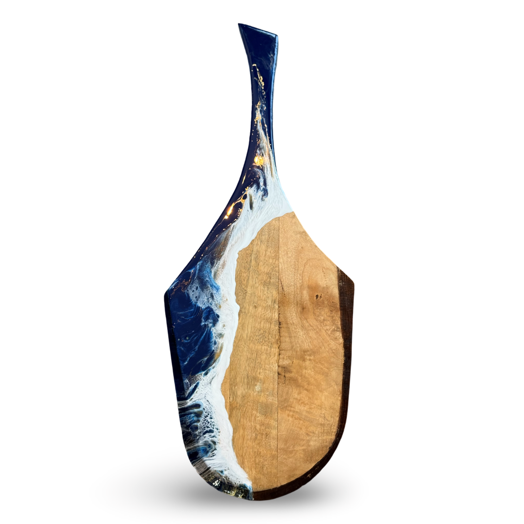 Epoxy tapasplank Blue Wave - 67x25 cm